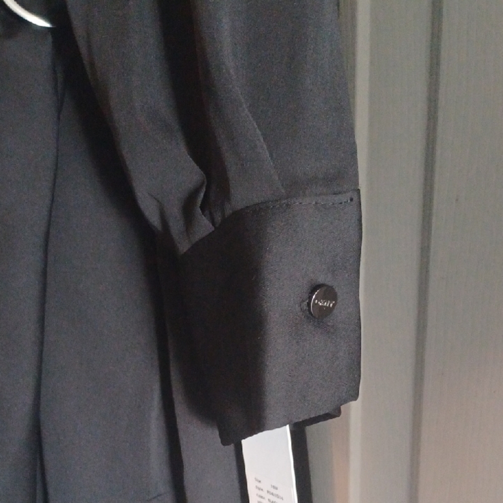 DKNY Classic Black Dress, 16W - Picture 5 of 10